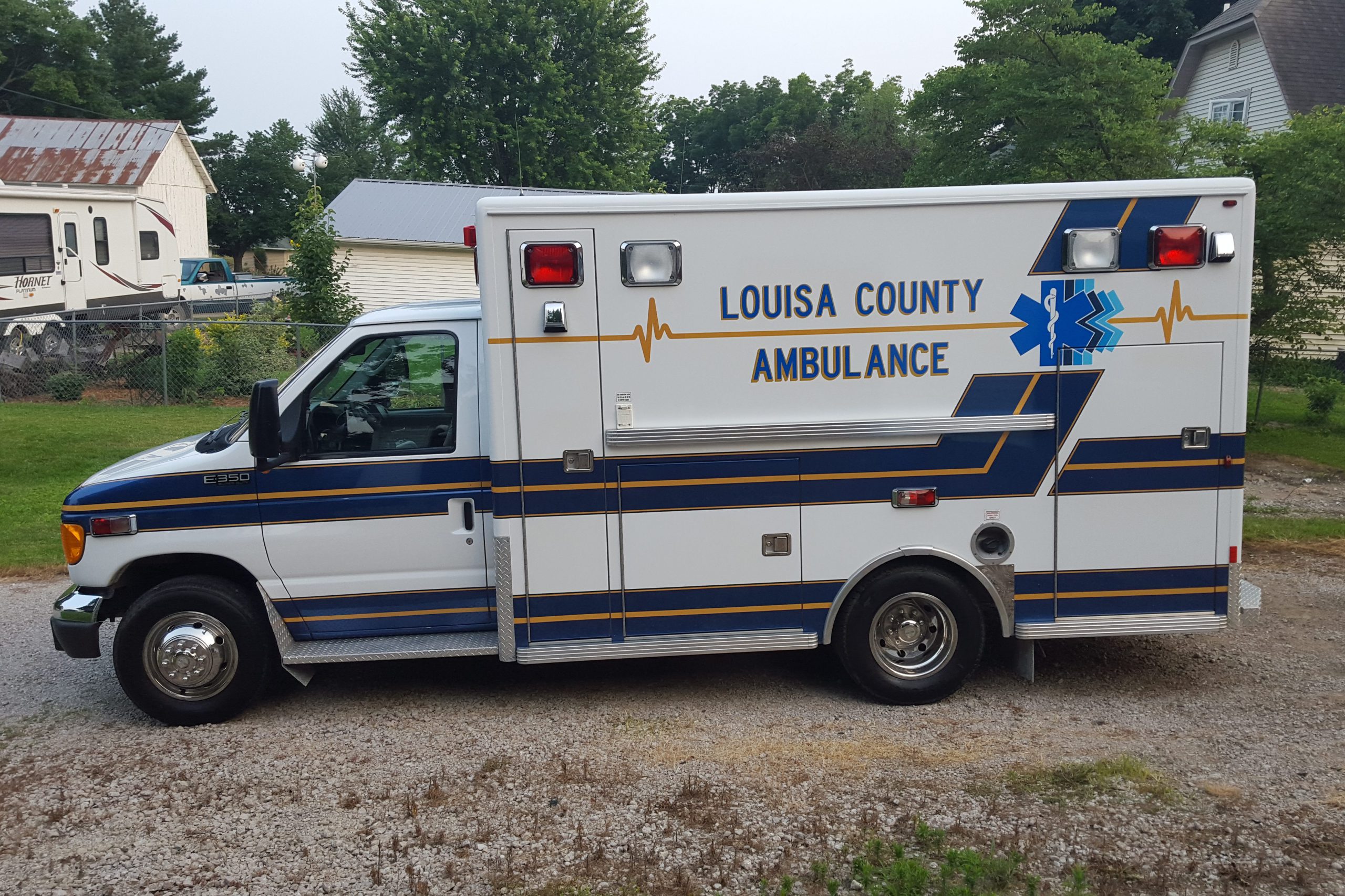 Adam 5 is a 2003 E-350 Lifeline Ambulance