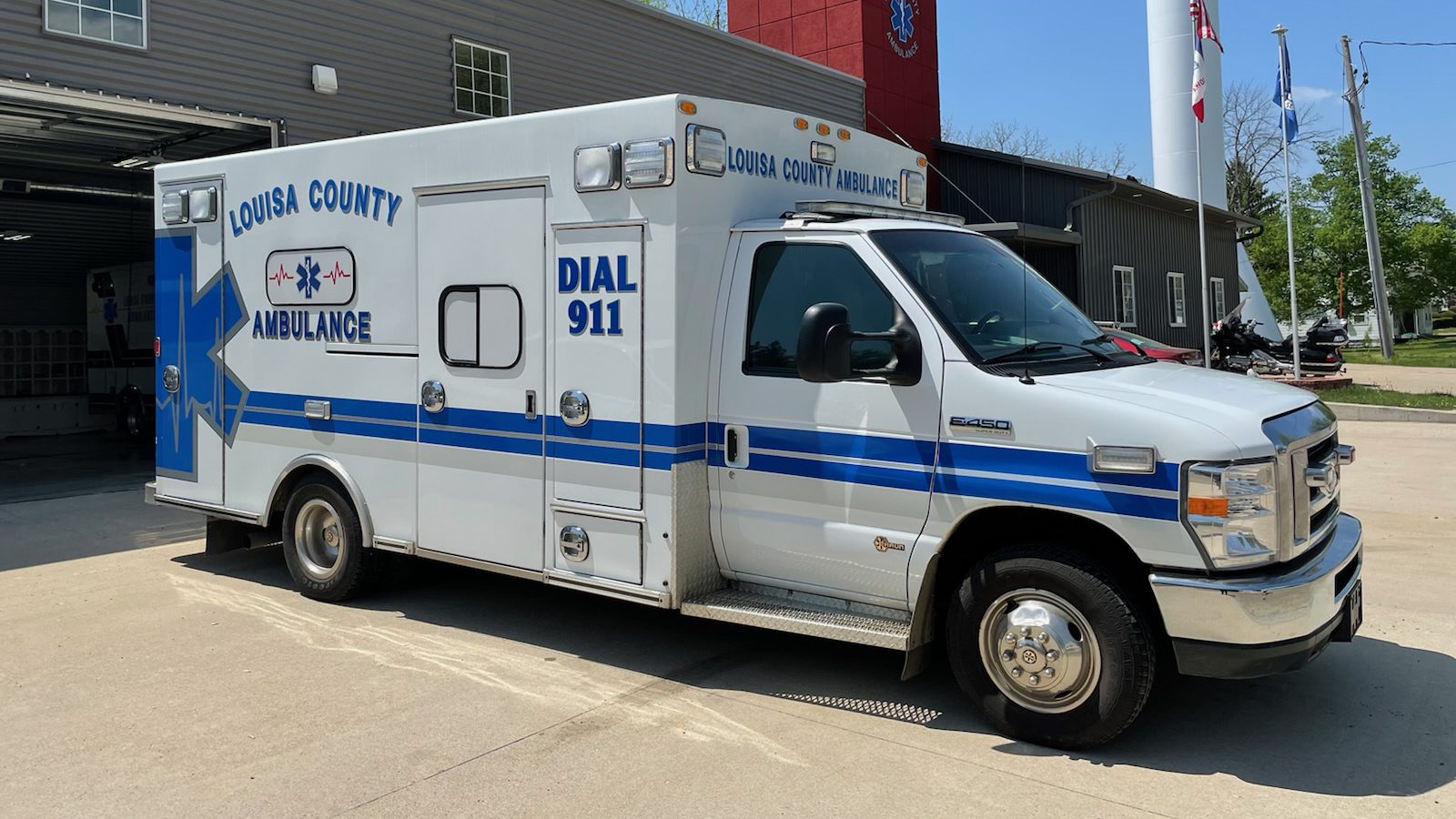 Adam 7 is a 2010 E-450 Braun Ambulance