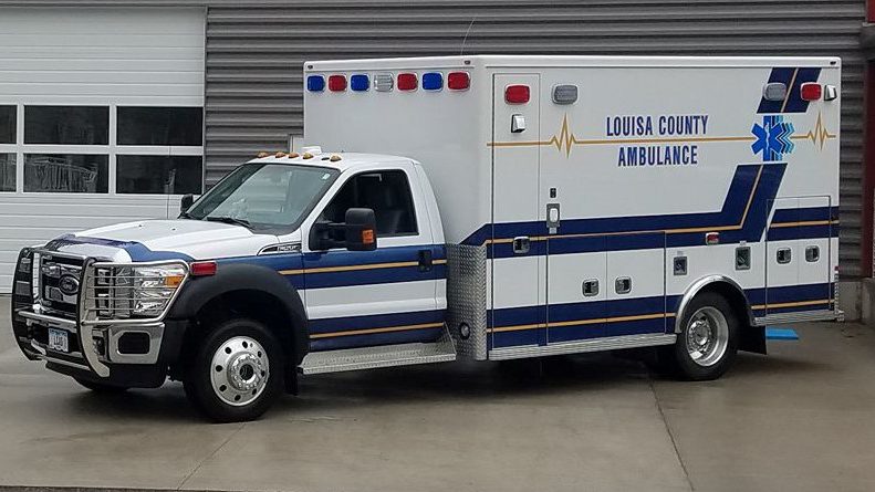 Adam 6 is a 2016 F-550 Lifeline Ambulance